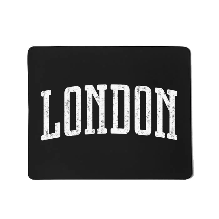 London UK Vintage City Mousepad