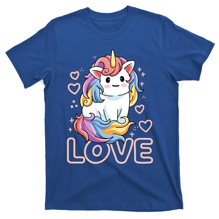 Love Unicorns Valentines Day Love Gift T-Shirt