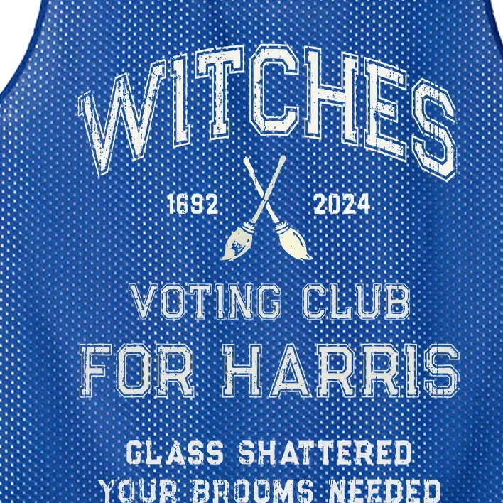 Local Union Witches For Kamala Harris 1692 2024 Glass Mesh Reversible Basketball Jersey Tank