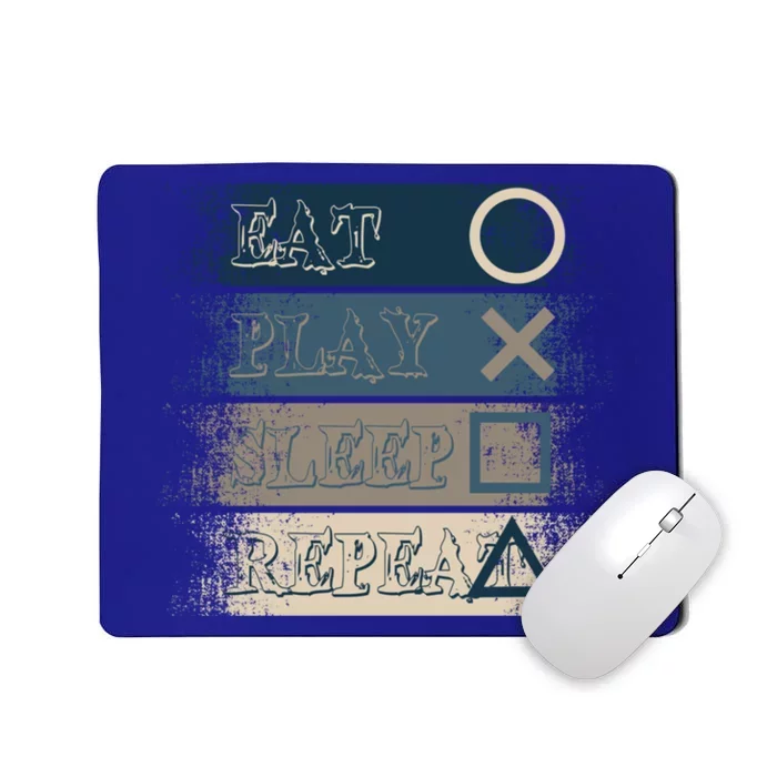 Level Up Your Style With Eat Play Sleep Repeat For Game Gift Mousepad