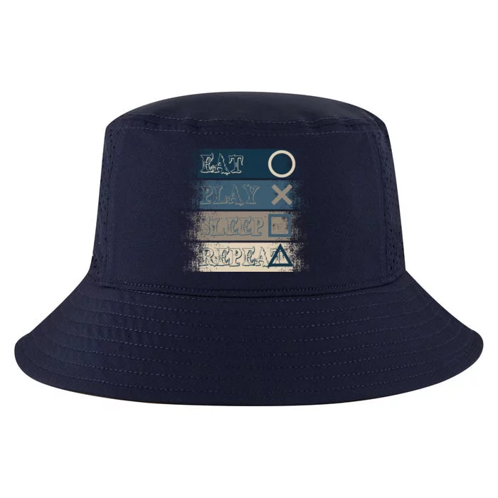 Level Up Your Style With Eat Play Sleep Repeat For Game Gift Cool Comfort Performance Bucket Hat