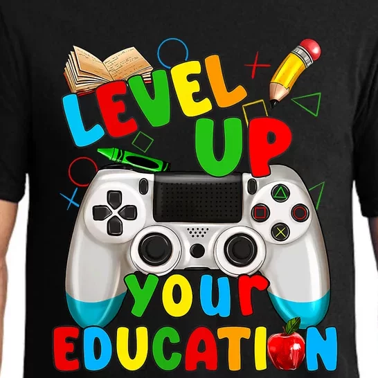 Level Up Your Education Gaming Inspired Teacher Gamers Pajama Set