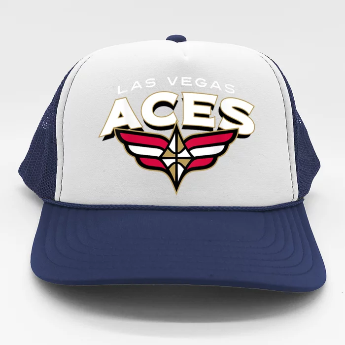 Las Vegas Aces Logo Trucker Hat