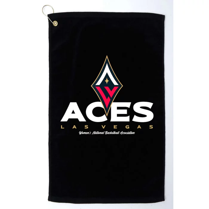 Las Vegas Aces High Platinum Collection Golf Towel