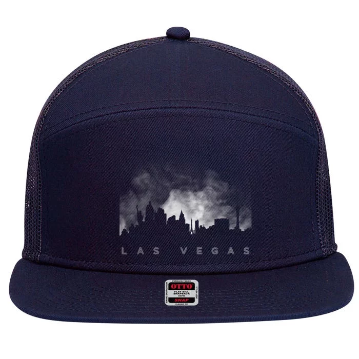 Las Vegas Aces 7 Panel Mesh Trucker Snapback Hat