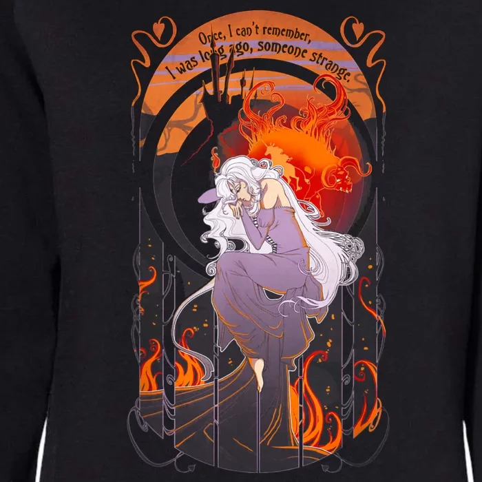 Lady Vintage Amalthea The Last Unicorn Womens California Wash Sweatshirt