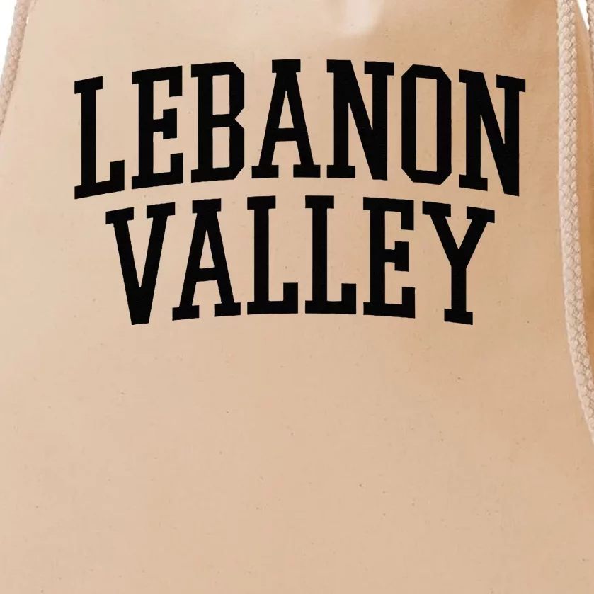 Lebanon Valley Athletic Arch College University _ Alumni Drawstring Bag