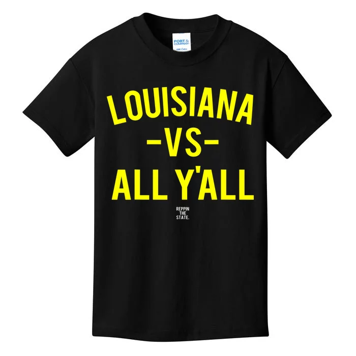 Louisiana Versus All Yall Kids T-Shirt