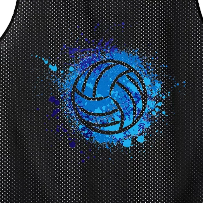 Love Volleyball Best Fun Birthday Volleyball Team Sports Mesh Reversible Basketball Jersey Tank