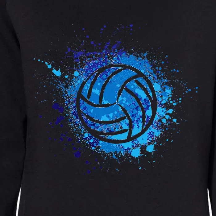 Love Volleyball Best Fun Birthday Volleyball Team Sports Womens California Wash Sweatshirt