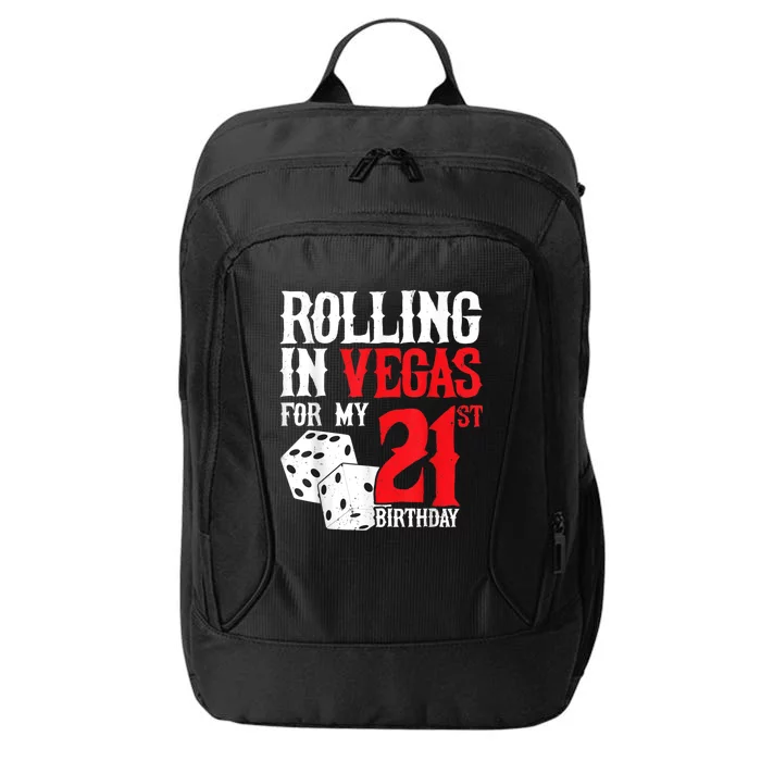 Las Vegas Birthday Party Rolling In Vegas 21st Birthday City Backpack