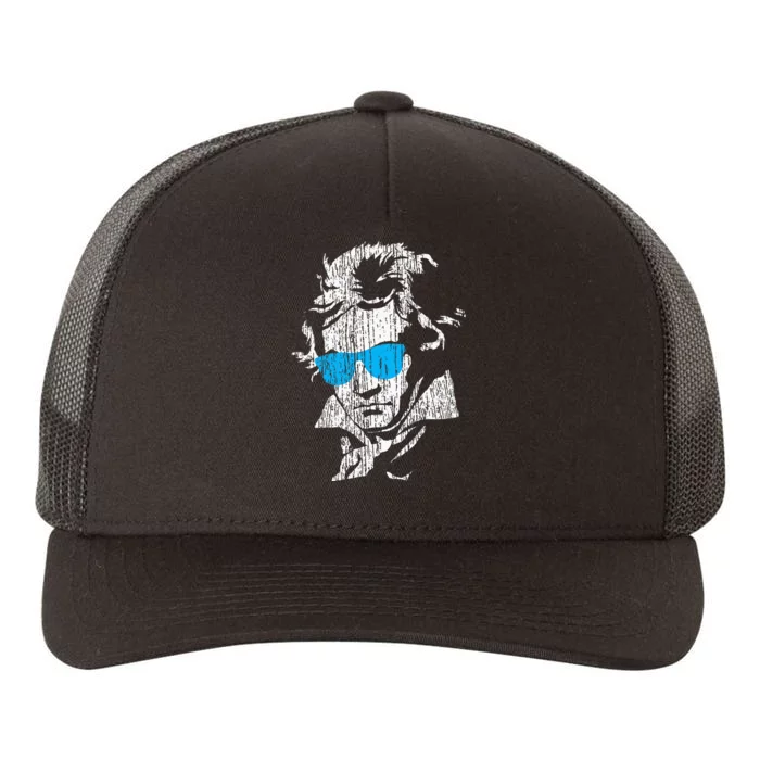 L.U.D.W.I.G Van Beethoven Classical Music Composer Yupoong Adult 5-Panel Trucker Hat