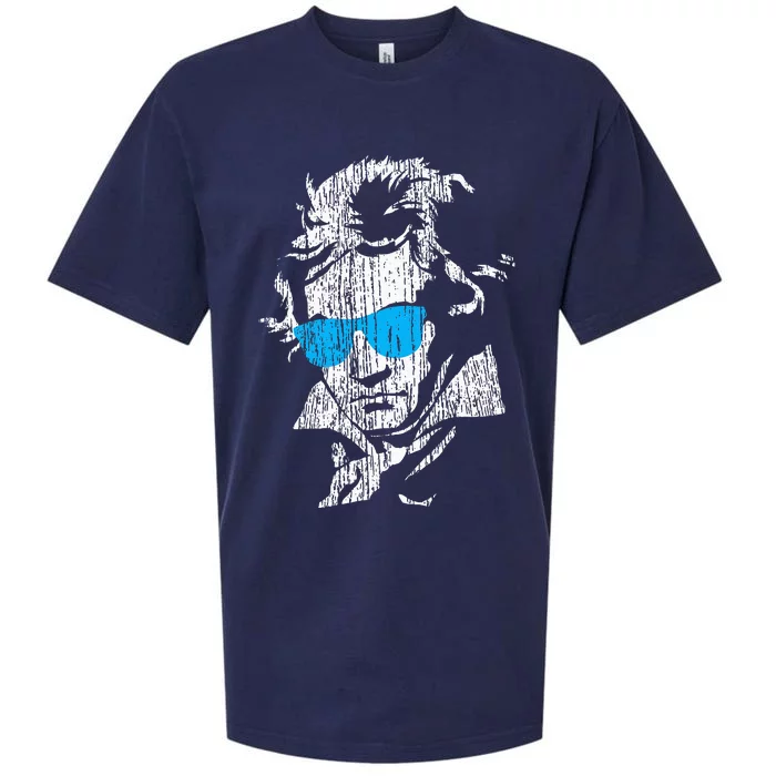 L.U.D.W.I.G Van Beethoven Classical Music Composer Sueded Cloud Jersey T-Shirt