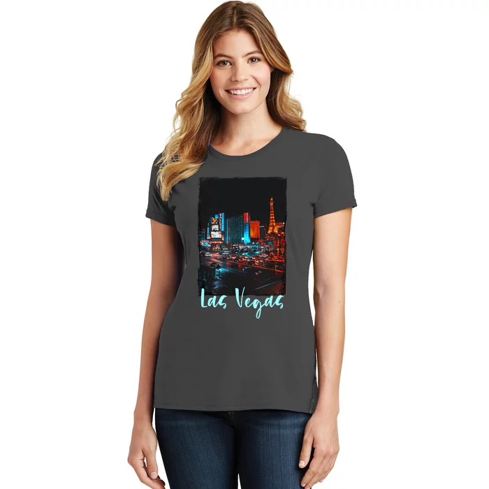 Las Vegas City Visiting Las Vegas Love Las Vegas Women's T-Shirt