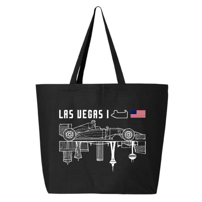 Las Vegas Circuit Us America Formula Racing Race Car Lovers 25L Jumbo Tote