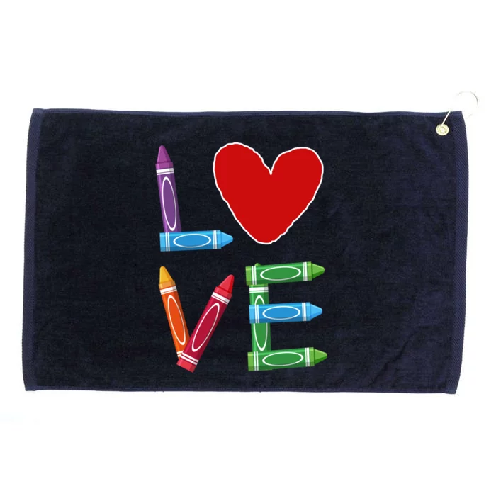 Love Valentines Day Cute Precool Giftschool Precool Giftk Great Gift Grommeted Golf Towel