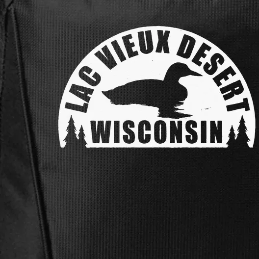 Lac Vieux Desert Northern Wisconsin Loon City Backpack