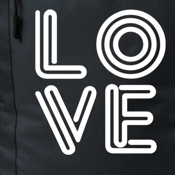 Love Valentines Day Word Logo Daily Commute Backpack