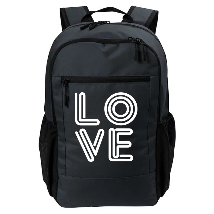 Love Valentines Day Word Logo Daily Commute Backpack