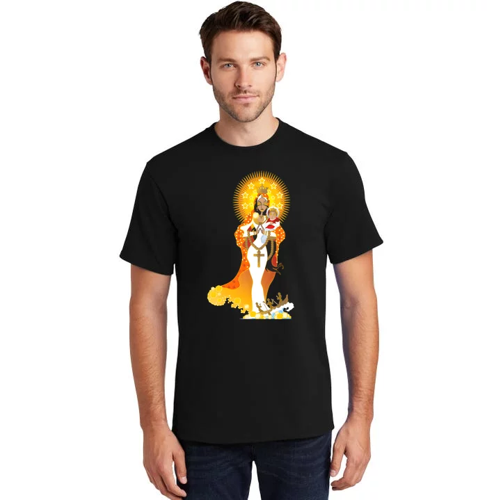 La Virgen De La Caridad Del Cobre Tall T-Shirt