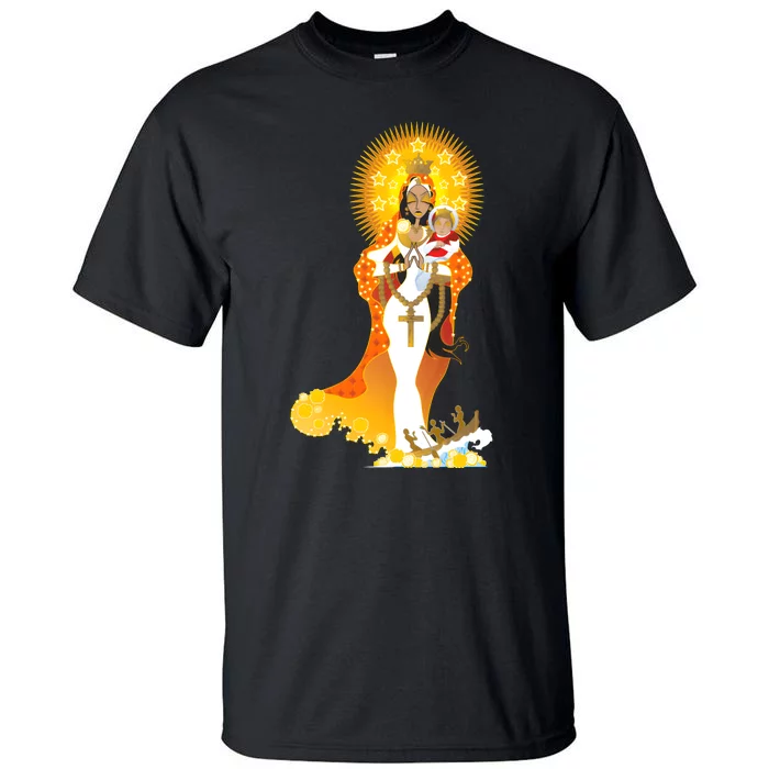 La Virgen De La Caridad Del Cobre Tall T-Shirt