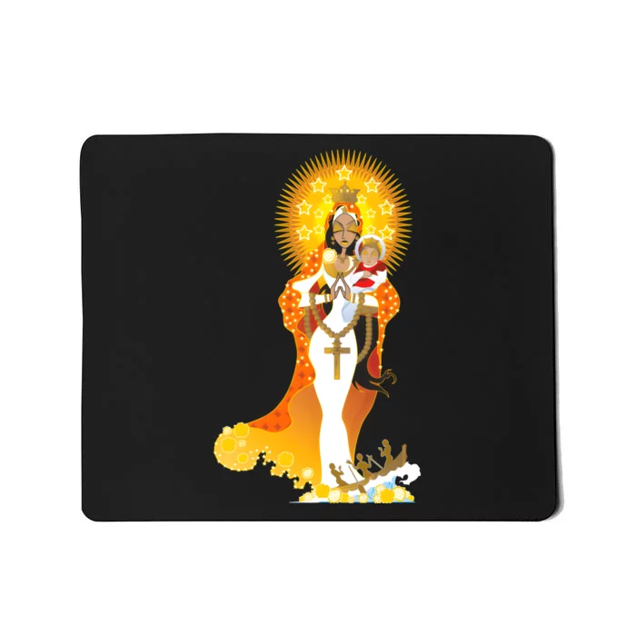 La Virgen De La Caridad Del Cobre Mousepad