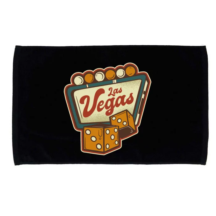 Las Vegas Dice Microfiber Hand Towel