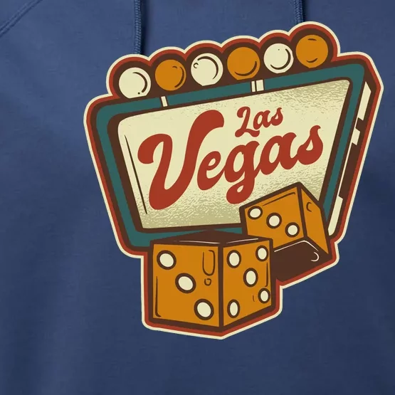 Las Vegas Dice Performance Fleece Hoodie