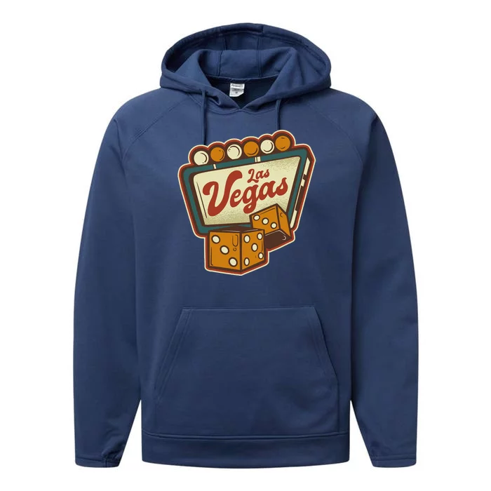 Las Vegas Dice Performance Fleece Hoodie