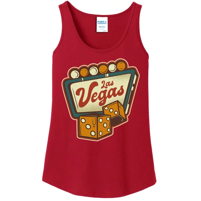 Las Vegas Dice Ladies Essential Tank