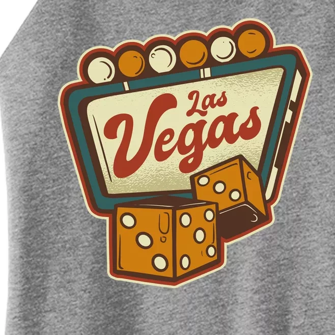 Las Vegas Dice Women’s Perfect Tri Rocker Tank