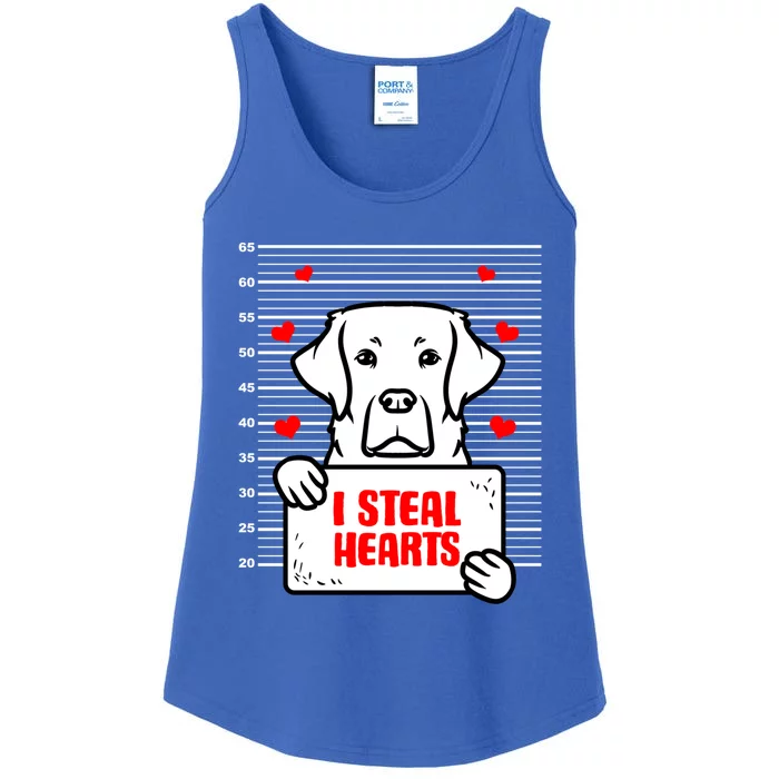 Labrador Valentine's Day Dog Lover Labrador Retriever Gift Ladies Essential Tank