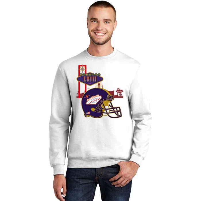 Las Vegas Football Party 2024 Football Sweatshirt