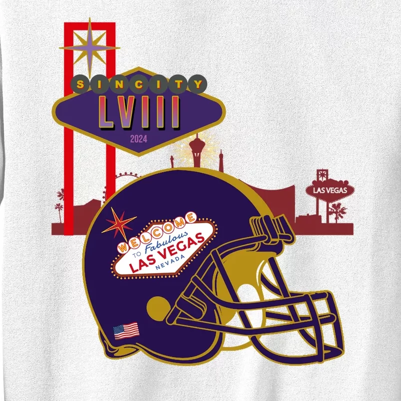 Las Vegas Football Party 2024 Football Sweatshirt