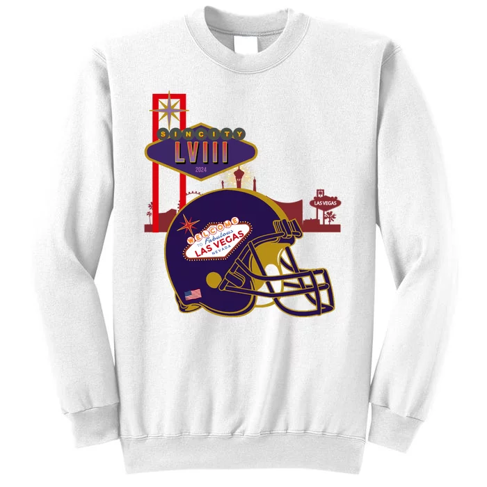 Las Vegas Football Party 2024 Football Sweatshirt