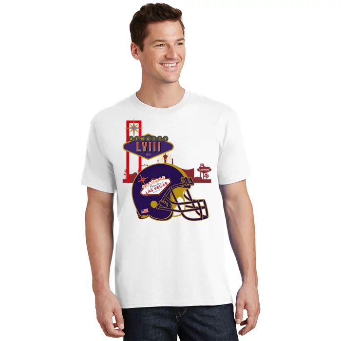 Las Vegas Football Party 2024 Football T-Shirt