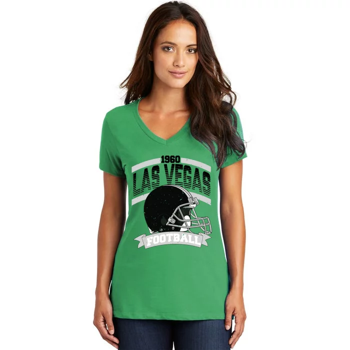 Las Vegas Football Team Supporter Women's V-Neck T-Shirt