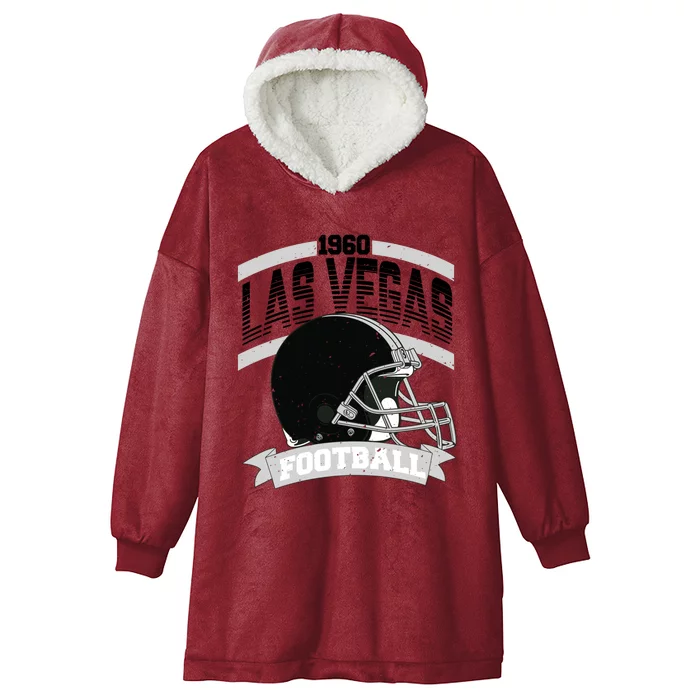 Las Vegas Football Team Supporter Hooded Wearable Blanket