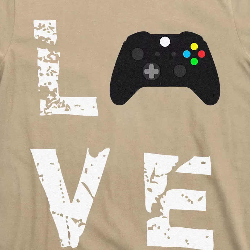 Love Video Games Valentine's Day Funny T-Shirt