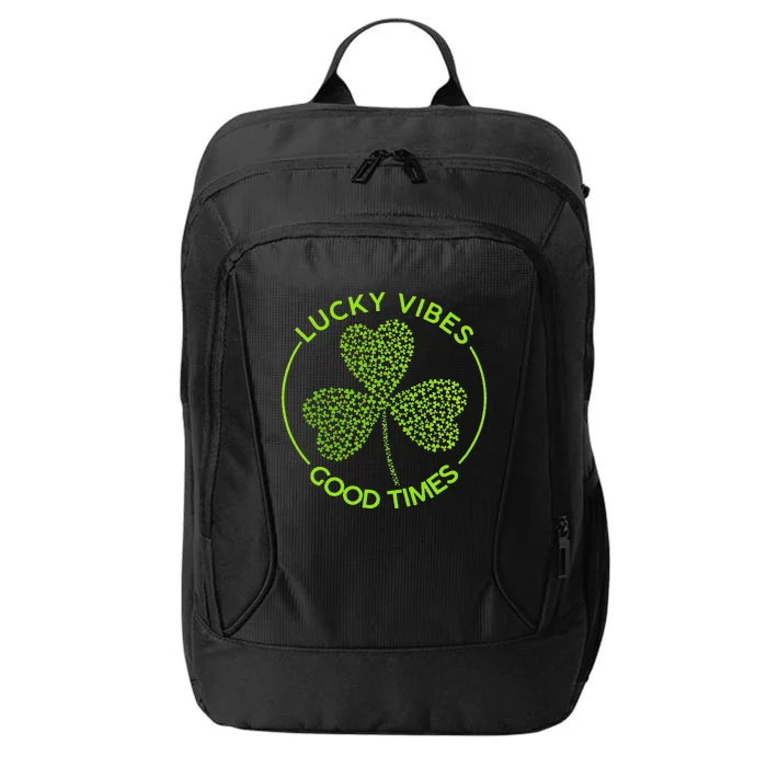 Lucky Vibes Good Times Saint Patrick's Day City Backpack