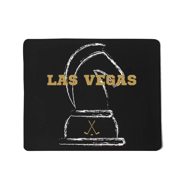 Las Vegas Ice Hockey Sports Team Golden Novelty Athletic Mousepad