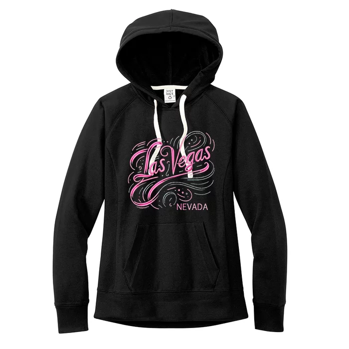 Las Vegas Love Baby Holidays In Vegas Sounenirs Women's Fleece Hoodie