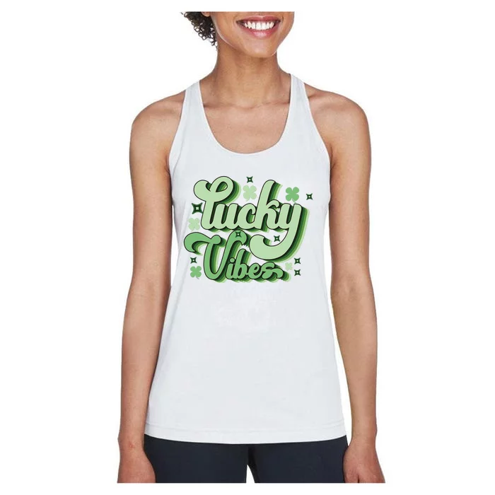 Lucky Vibes Women's Racerback Tank