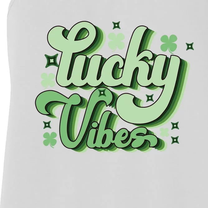 Lucky Vibes Women's Racerback Tank