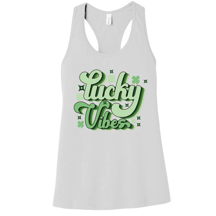 Lucky Vibes Women's Racerback Tank