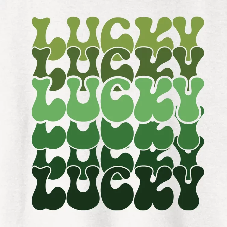 Lucky Vibes Women's Crop Top Tee