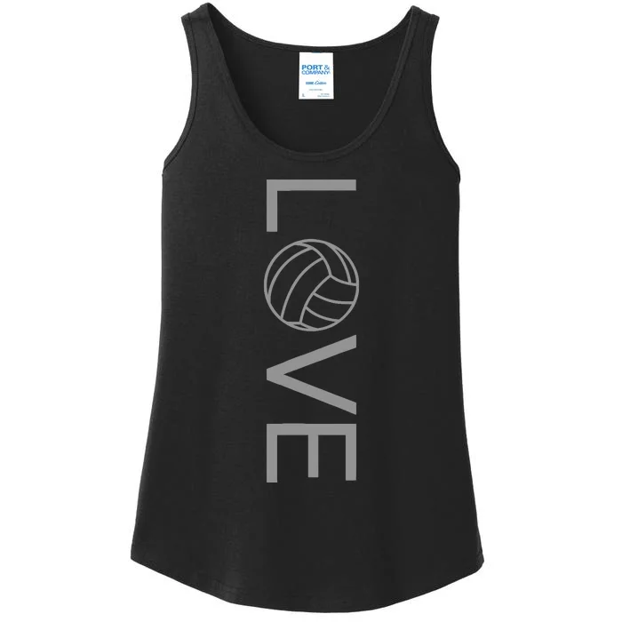 Love Volleyball Ladies Essential Tank