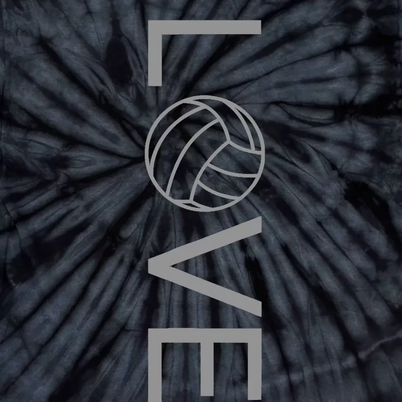 Love Volleyball Tie-Dye T-Shirt