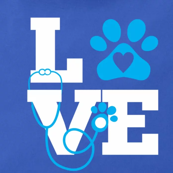 Love Veterinary Medicine Vet Tech Week Teacher Print Gift Zip Tote Bag