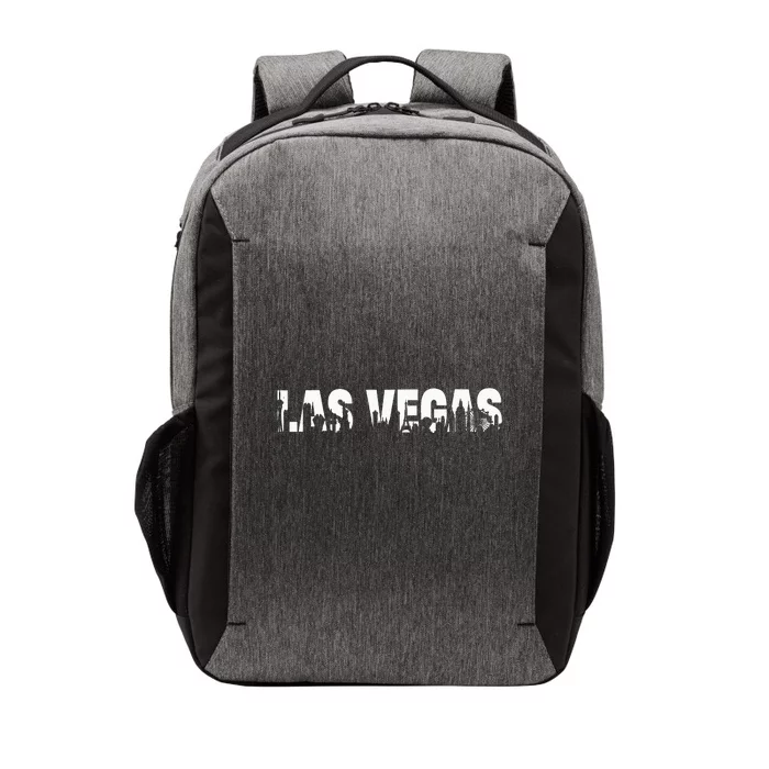 Las Vegas Nevada Nv Skyline Vintage Retro Style 70s 80s Vector Backpack